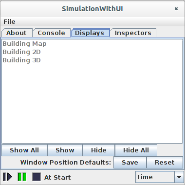 simulation with ui
