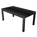Black table