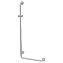 L shaped grab bar