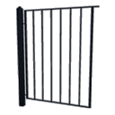 Fence grid gate