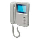 Intercom with screen