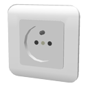 Wall type E plug