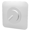 Rounded dimmer switch