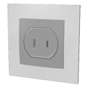 Square type A plug