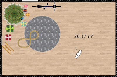 Softer Shadows. christmas room