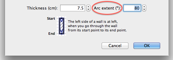 Swimming Pool Design. modify arch extent