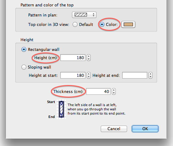 Swimming Pool Design. modify walls