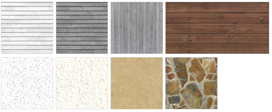 Sweet Home 3D Textures Library 1.0: 84 New Seamless Textures Released
. exterior wall