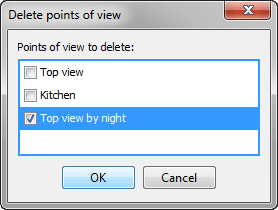 delete points of view