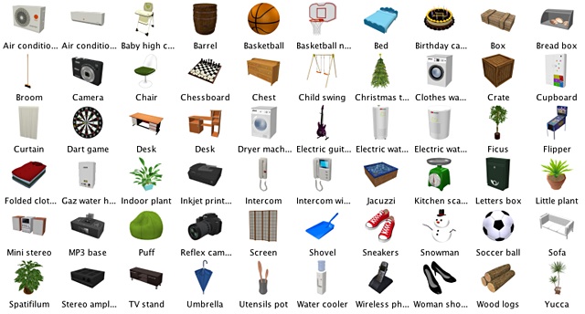 Furniture Libraries 1.4. new models