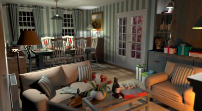 happy christmas evening