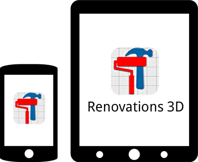 Discover Renovations 3D a new Android app compatible with Sweet Home 3D!