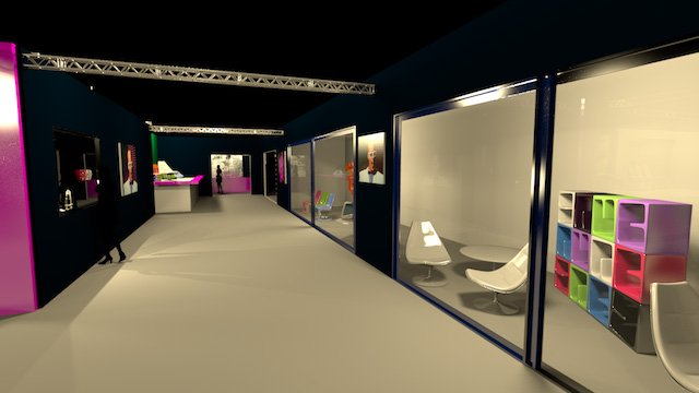 Plasticarium aerial view - "Post" rooms